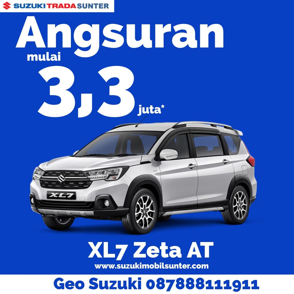 Suzuki XL7 Zeta AT Angsuran Murah 3,3 juta